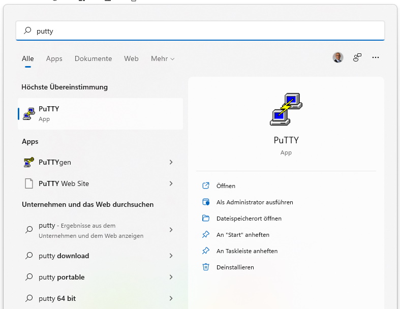 PuTTY - Microsoft Apps