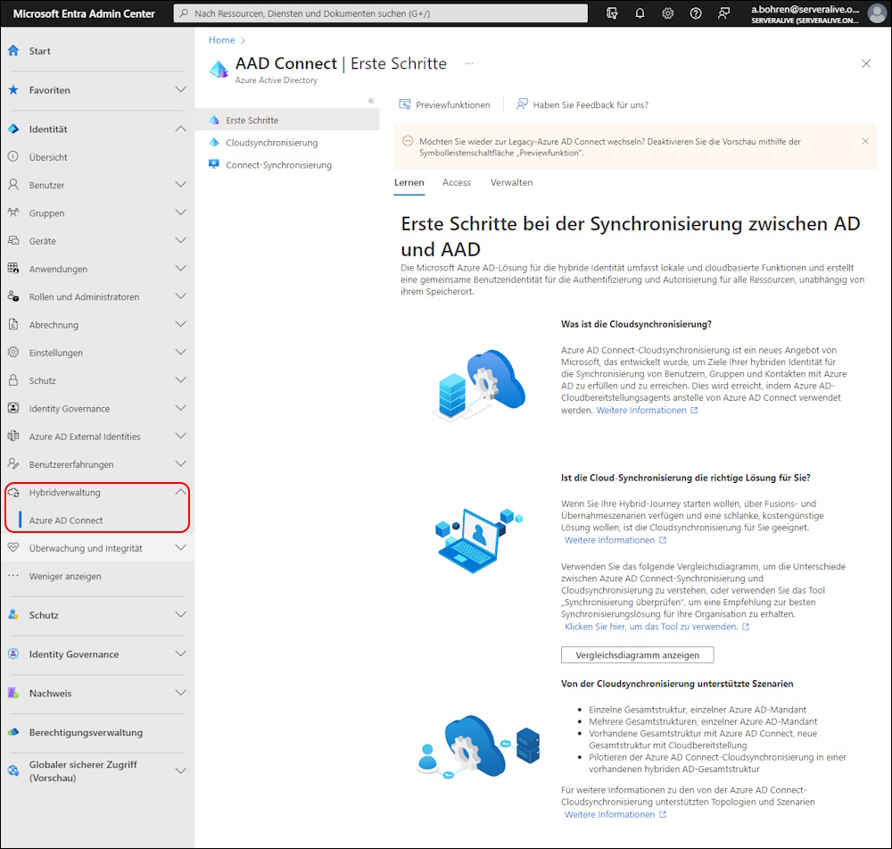 Azure AD Connect Cloud Sync Icewolf Blog