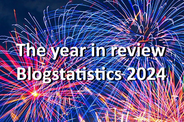 The year in review and Blogstatistics 2024